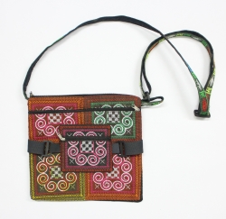 Vietnam embroidery brocade style handbag